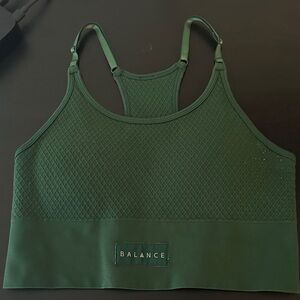 Balance Athletica- Energy Bra in Emerald Green